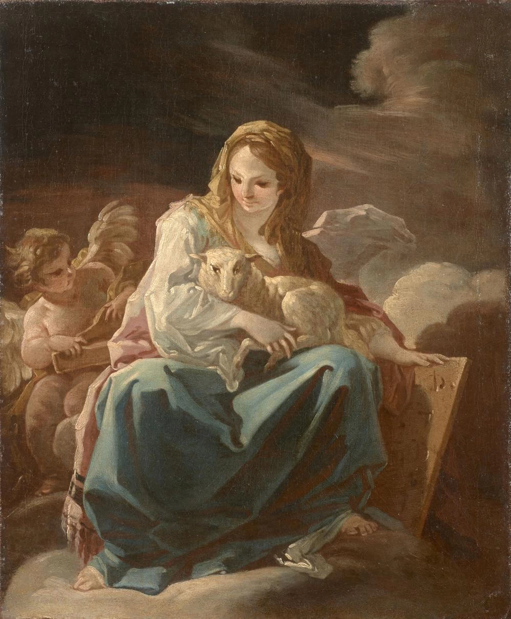 Sant'Agnese - attribuito